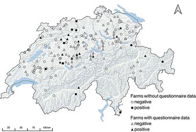 Switzerland-wide Neospora caninum seroprevalence in female cattle and identification of risk factors for infection